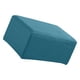 thumbnail image 3 of Stretch Ottoman Puf Cover Reposapiés Taburete Slipcover Protector Verde Oscuro, 3 of 5