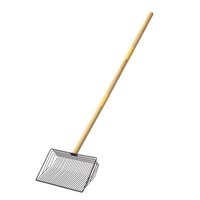 Magideal - Cuchara Coladora De Arena Para Gatos, Pala Resistente, Tamizado Fácil, Herramienta De Limpieza Resistente Para Gallinero, Colador De Arena Para Gatos