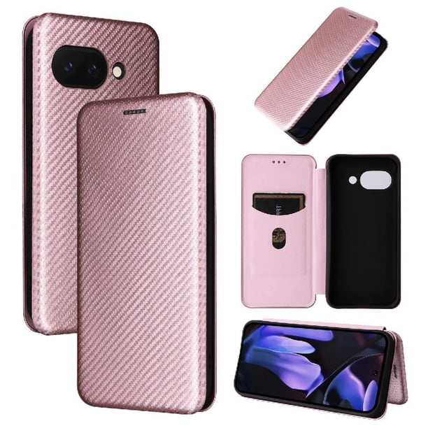 Funda Flip para FOXDOCK Google Pixel 9A - Funda magnética de negocios, funda protectora delgada