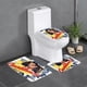 thumbnail image 1 of Juego De Alfombras De Baño Casablanca Terciopelo Coral 3 Piezas, 1 of 6