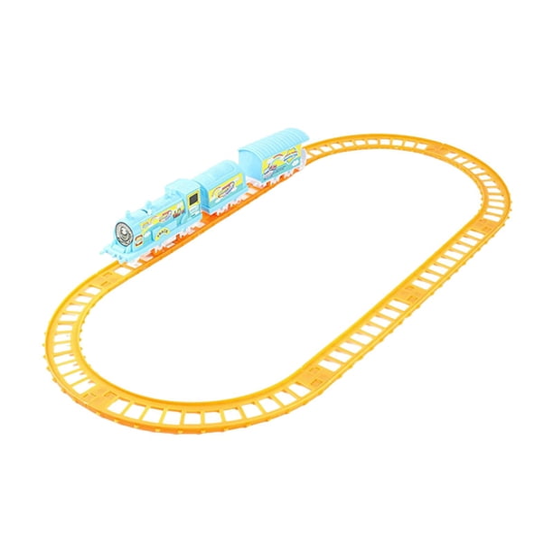 Juego De Tren Eléctrico Juguete De Transporte Para Niños Regalos De Cumpleaños Para Niños Verde