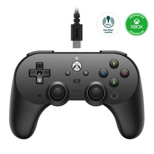 Controlador 8Bitdo Pro 2 Con Cable Para Xbox Con Joystick Hall Effect