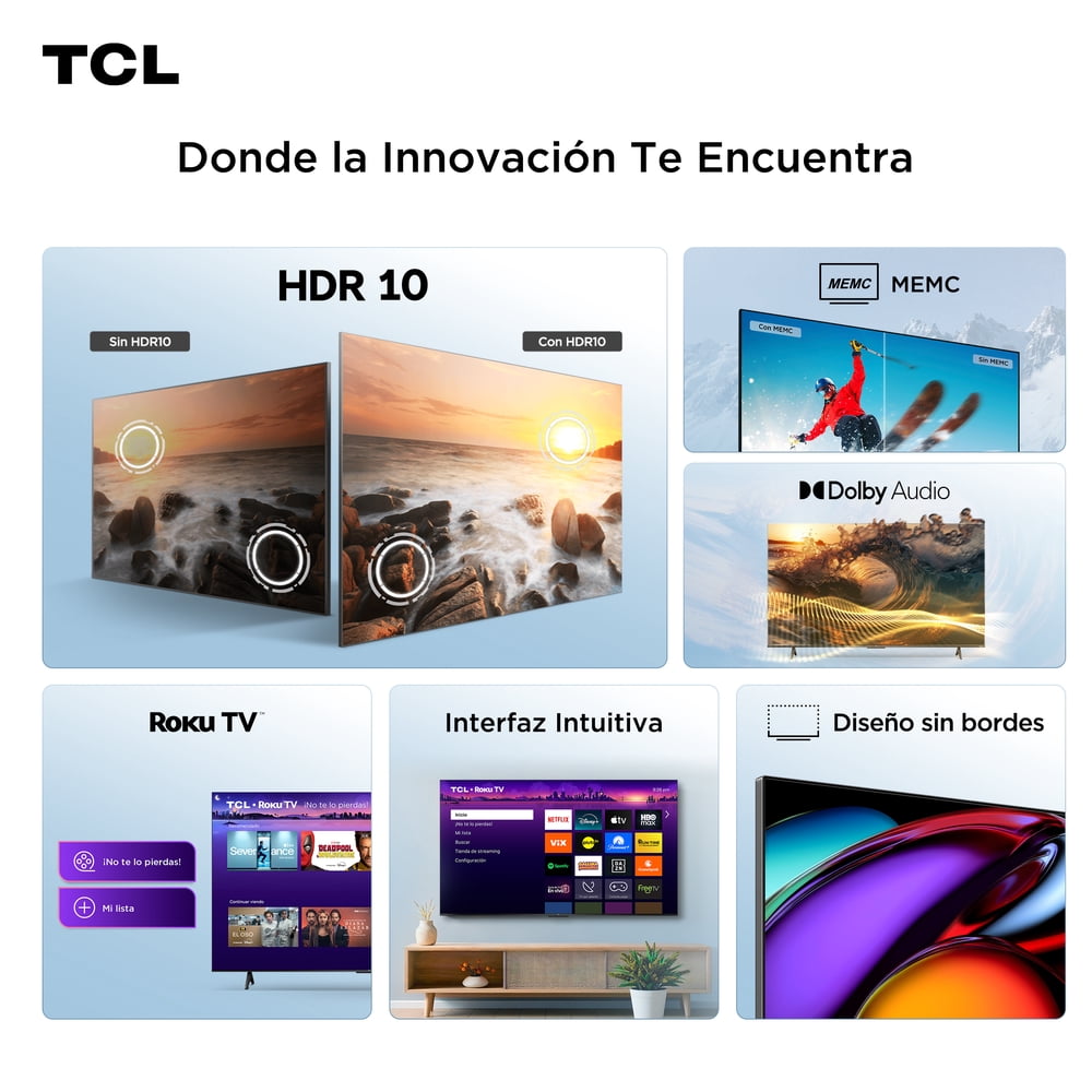 TCL P6LR Roku TV 65", foto 2