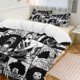 thumbnail image 1 of Brook Bed Duvet Cover Funny Anime Cartoon Bedding Sets Lightweight 3 Piece Comforter Sets, 1 of 5