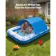 thumbnail image 5 of Piscina inflable de bronceado VEVOR 210 x 140 cm 250 kg con cubierta UPF 50+, 5 of 9