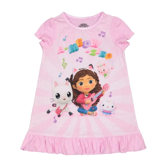 Camisón DreamWorks Gabby's Dollhouse A-MEOW-ZING Girls 3T