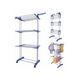 thumbnail image 3 of Tendedero plegable de ropa retráctil rack portátil multicolor, 3 of 3
