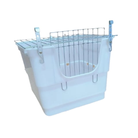 Magideal - Caja Nido Para Conejos, Caja Para Cría De Conejitos, Jaula Para Animales Pequeños De Fácil Limpieza, Jaula De Maternidad Para Conejos, Jaula Para Cría