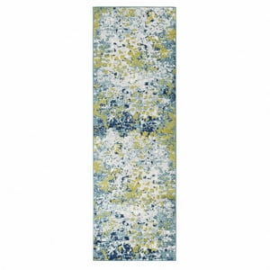 Modalfo - Alfombra Pasillo Verde 70 X 230 Cm