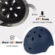 thumbnail image 2 of Casco de bicicleta OUWOER ajustable multideportivo para niños pequeños y jóvenes, 2 of 7