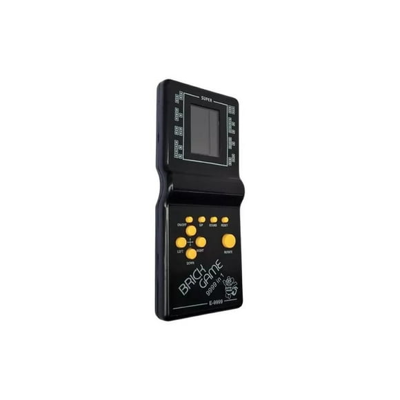 Consola Brick Game 9999 Standard Colores Surtidos Diversion, NEGRO.