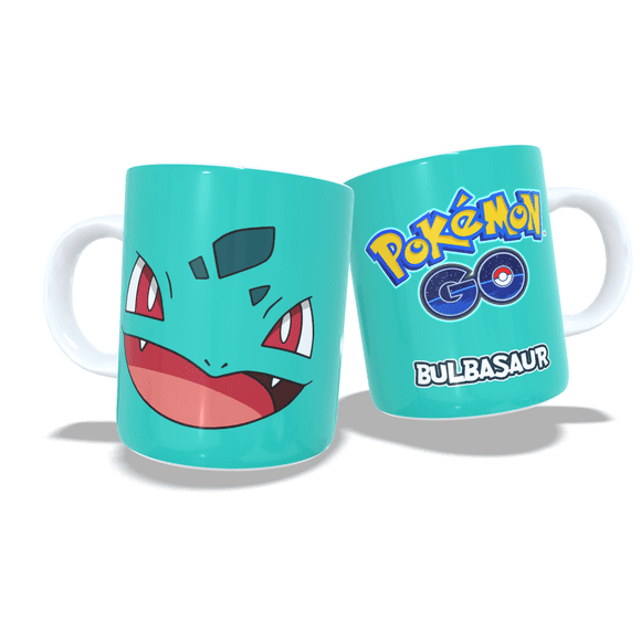 Tazon Taza Pokemon Cara Bulbasaur