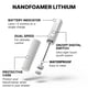 thumbnail image 4 of Milk Foamer Subminimal NanoFoamer Lithium Portátil Blanco, 4 of 8