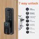thumbnail image 2 of Cerradura inteligente We Technology 7‑en‑1 sin llave – Negra, 2 of 8