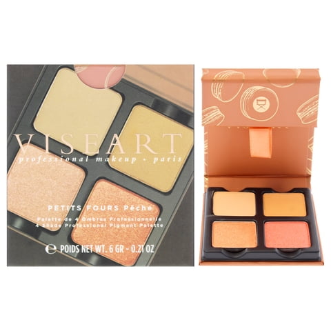 Paleta De Sombras Viseart Paris Petits Fours Durazno 6 Ml Mujer