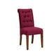 thumbnail image 2 of Silla Oviedo Tela Velvet Burdeo, 2 of 2