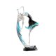 thumbnail image 4 of Ballet Dancing Girl Statue Desktop Dancer Escultura Para La Cocina Plataforma De Interior Azul S, 4 of 5