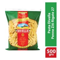 Fideo Pasta Ziti Penne Rigate N°27 Bolsa 500 G Divella