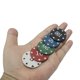 thumbnail image 2 of Juego de fichas de póquer LHTHT Poker Chips con denominaciones (100 piezas), 2 of 6