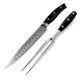 thumbnail image 1 of Juego de cuchillo y tenedor para trinchar Kakamono 33 cm acero alemán, 1 of 9