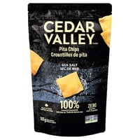 Pita Chips Sal De Mar Cedar Valley Selection 180 G