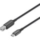 thumbnail image 1 of Cable USB-C a USB-B Insignia de 6 pies (183 cm), 480 Mbps, negro, 1 of 3