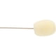 thumbnail image 4 of Micrófono de diadema, micrófono omnidireccional profesional con gancho para la oreja, color beige, para conferenciantes en el escenario y transmisor de bolsillo., 4 of 7