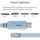 thumbnail image 4 of Paquete de 2 cables de consola USB a RJ45 para Cisco, NETGEAR, etc., 4 of 7