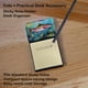 thumbnail image 2 of Dispensador recargable con soporte para notas adhesivas Rainbow Trout, 2 of 7