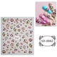 thumbnail image 1 of Nail Stickers Embossed 5D Embossed Retro Nail Art Stickers,Angel Flower Wings Manicure Decals, 1 of 2