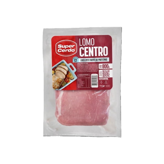 Lomo De Cerdo Centro 800 g Super Cerdo