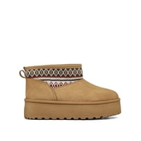 Botin Térmico Casual Mujer Gamuza Antideslizante Weide Sl25