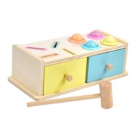 Bothyi - Caja De Bolas De Madera A Juego, Juguete Para Niñas En Edad Preescolar, Regalo De Cumpleaños