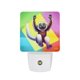 thumbnail image 1 of Zoboomafoo Luz nocturna LED con sensor de anochecer a amanecer para dormitorio, baño, pasillo, escaleras - Lámpara LED nocturna de enchufe, 0.5W - 1 pieza, 1 of 6