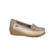 thumbnail image 1 of Mocasín Cuero Eliette Beige Snake, 1 of 5