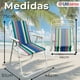 thumbnail image 4 of Pack 2 Sillas Plegables Portátil Playa Camping Picnic Exteriores, 4 of 10