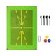 thumbnail image 4 of Colchoneta De Entrenamiento De Golf, Equipo De Entrenamiento Con Gancho De Estaca, Portátil Para Bateo, 40cm X 30cm, 4 of 5