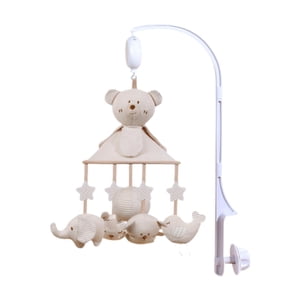 Magideal - Sonajeros Móviles Para Bebés, Juguetes Musicales Con Caja De Música, Juguetes Sensoriales, Juguetes Montessori Para Niños Y Niñas, Regalo Para Niños D Con 12 Canciones