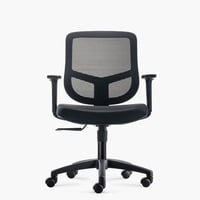 Form Office - Silla Oficina Operativa Leaf Negro