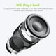 thumbnail image 3 of Con Estuche De Transporte Mini Bocina Bluetooth 5.0 Portátil Altavoz Inalámbrico Con Extra Bass Impermeable Ip67 Con 12 Horas De Reproducción Perfecto Para Lectura Senderismo Playa Y Viajes (negro), 3 of 3