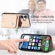 thumbnail image 3 of Funda Billetera Tejida para iPhone 16 Plus con Soporte y Tarjetero Beige, 3 of 4