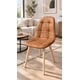 thumbnail image 2 of Silla Capitone Pu Vintage - Beige, 2 of 2