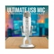 thumbnail image 2 of Micrófono USB Blue Yeti Plateado con Auriculares – Kit Completo, 2 of 9