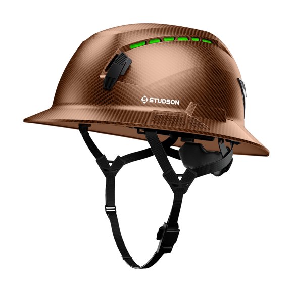 Casco de Seguridad Studson SHK-1 con Borde Completo y Ventilado