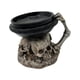thumbnail image 3 of Candelabro De Calavera De Halloween, Decoración Para Festivales, Vacaciones, Casa Encantada, 3 of 3