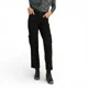 thumbnail image 1 of Pantalón Mujer Cargo Recto Negro Suede Ellus, 1 of 3