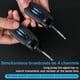 thumbnail image 4 of Sistema de guitarra inalámbrico lotmusic 2.4GHz con 4 canales, 4 of 7