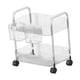 thumbnail image 3 of Estante pequeño para carrito de mano, estante organizador para maquillaje, bandeja de cocina, cesta de verduras, estante de especias, organizador para 2 capas, 3 of 5