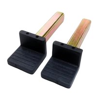 Ioensy - 2 Ganchos De Soporte Para Marco De Rueda, Repuesto De Accesorios Para Motocicleta, Ganchos En U, Tubo Cuadrado B