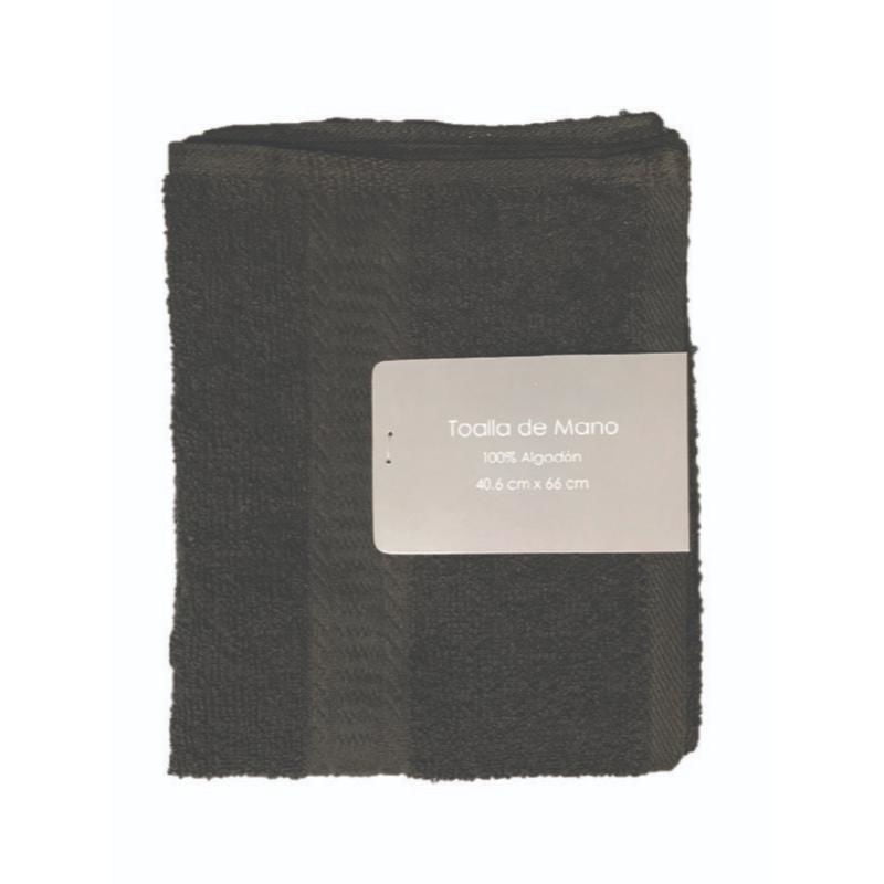 Toalla Mano Negro 50x80 Cm Grey Label